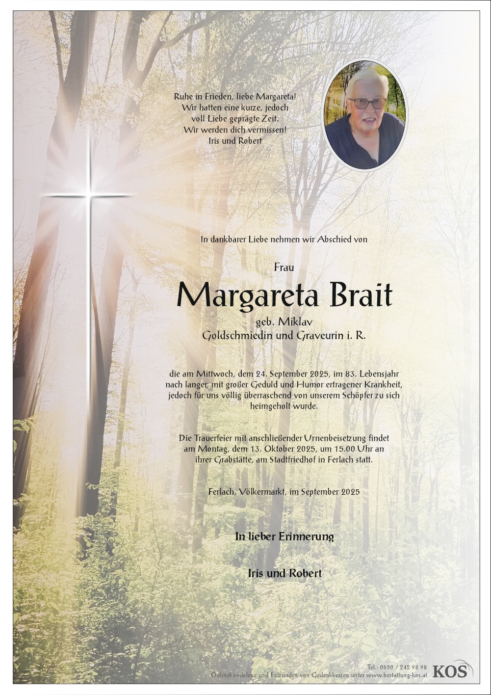 Margareta Theresia Brait